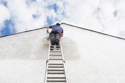 Peinture extérieure à Morsiglia — façades et ravalement